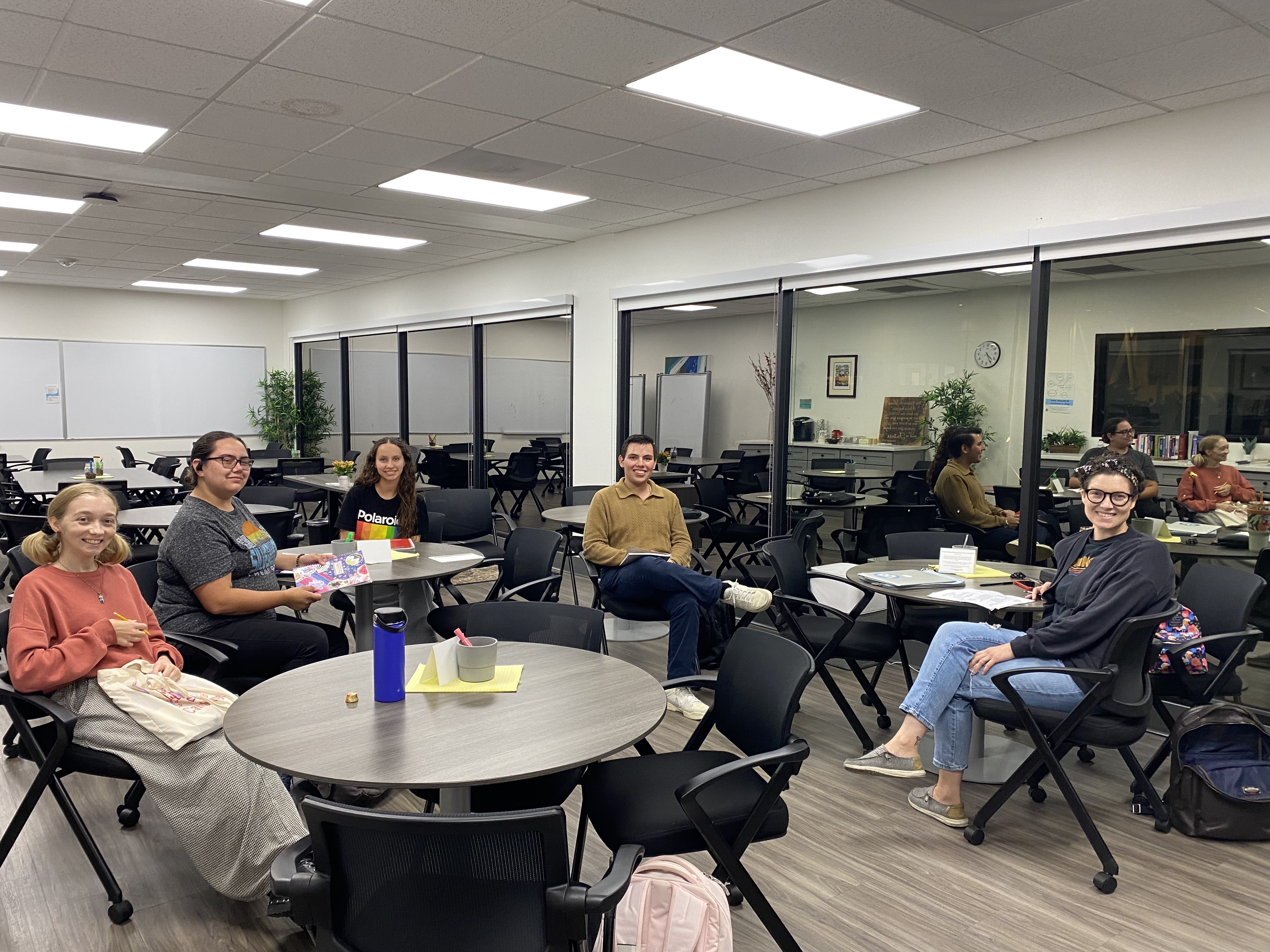  Jules Carew with the Creative Collective group 